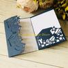 F26C Zarter Abschlusshut Metall-Stanzformen Bastel-Stanzteile Präge-Schriftzug-Stanzformen für DIY Scrapbooking Tagebuch Verzierung