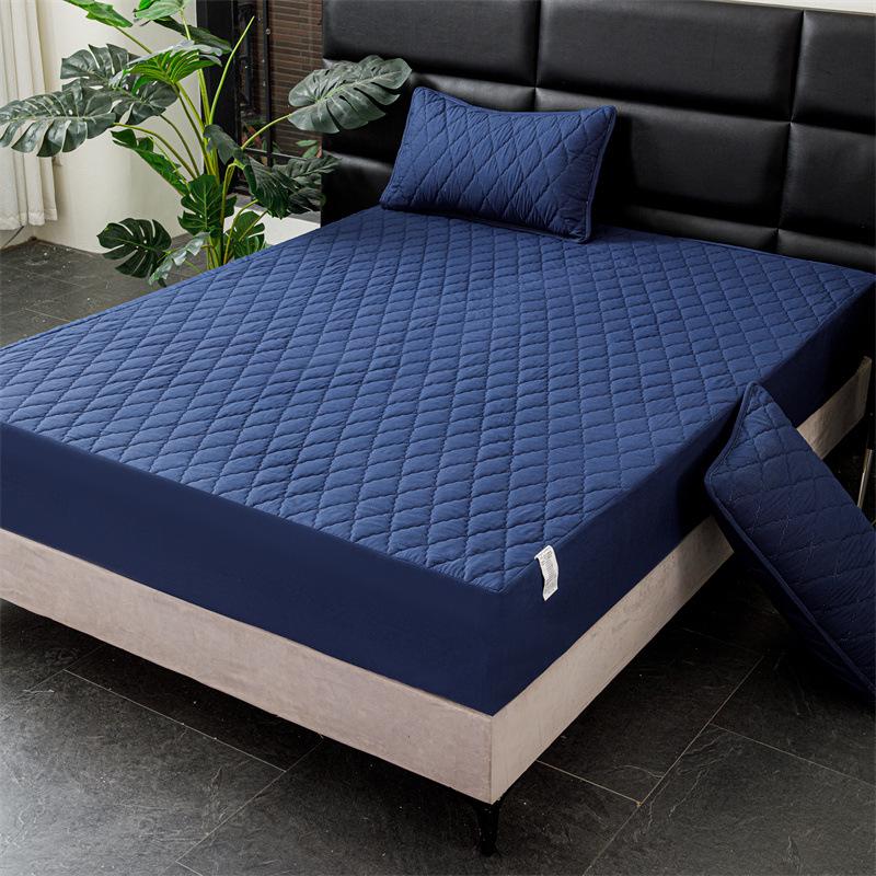 Waterproof Quilted Mattress and Pillowcase Set - 3-Piece Nantong Home Textile
