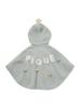Gelato Pique Holiday Baby Baby Moco Red Poncho, PBNT245439,