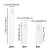 5/8/10Ml Empty Perfume Roll Roller Ball Bottle On Plastic Stainless Steel Liquids Oil Container Refillable Bottles Holders