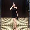 Asymmetrical Off-Shoulder Dress: Women's Summer Ribbon Short Sleeve Slimming Bodycon Mini