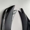 2pcs Universal Car Rear Bumper Lip Splitter Diffuser Spoiler Canard Glossy Black