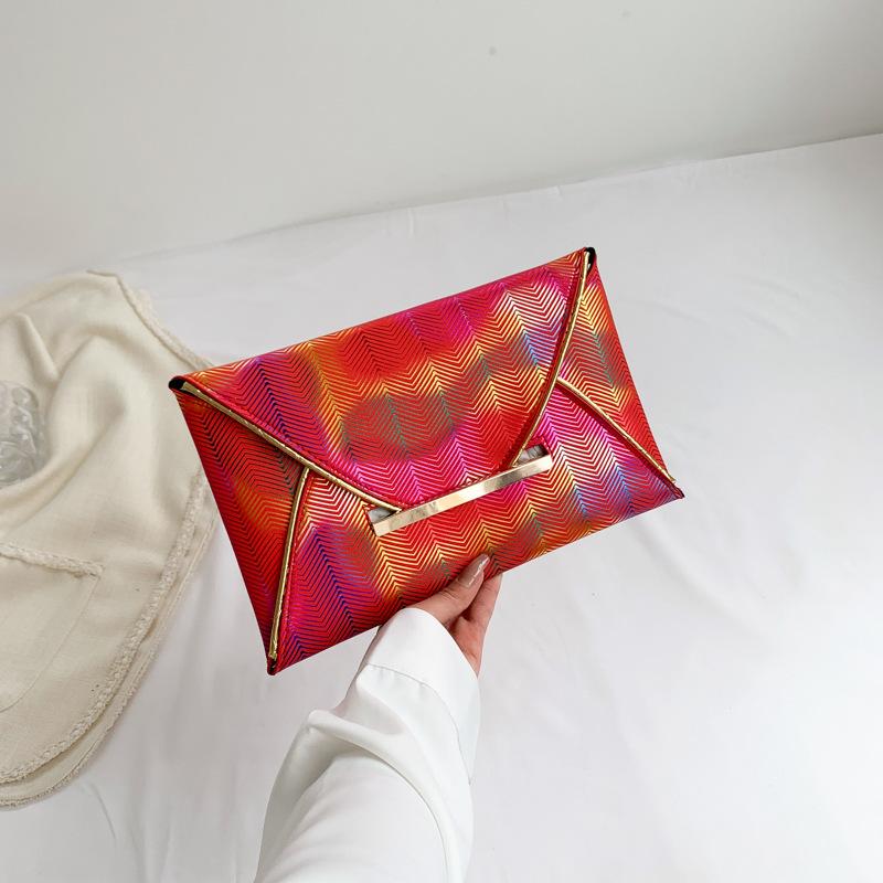 

Популярная в этом году модная женская маленькая сумка от интернет-знаменитости, женская сумка-клатч в иностранном стиле, новая коллекция весна-лето 2025, темпераментная женская сумка красный
