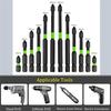 AEE2-2026New Screwdriver Bit Set, 12Pcs S2 Driver Drilling Work Set, Strong Head Bits For Power Screwdriver Impact Drill