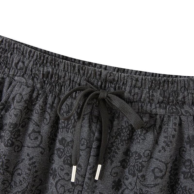 Women's Paisley Print Drawstring Casual Pants