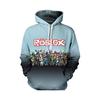 Adulte - Sweat-shirt Roblox Pull d'hiver Cordon de serrage Manches longues Vêtements Hauts
