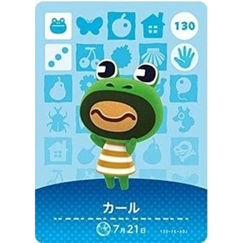 Animal Crossing amiibo Card 2nd Edition [130] Carl