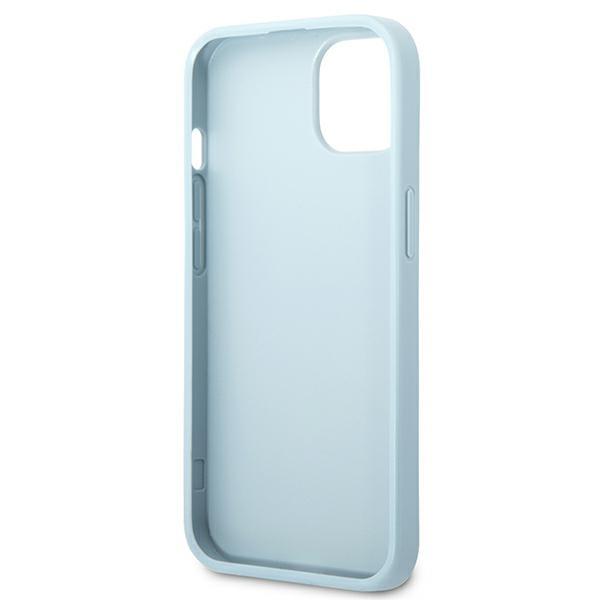 Guess Guhcp13Mps4Mb Iphone 13 / 14 / 15 6.1 Niebieski/Blue Hardcase Saffiano 4G Small Metal Logo