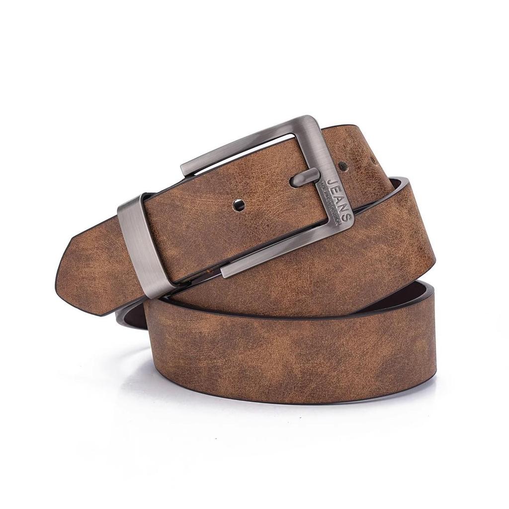 Men's 2025 Fashion Casual PU Belt with Pin Buckle