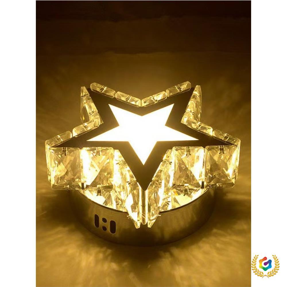 

Crystal LED Star Ceiling Spotlight for Hallways and Corridors Recessed 10cm White Light