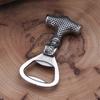 Fashion Vintage Viking Thor's Hammer Bottle Opener Punk Stainless Steel Nordic Rune Corkscrew Cool Gift Accessories