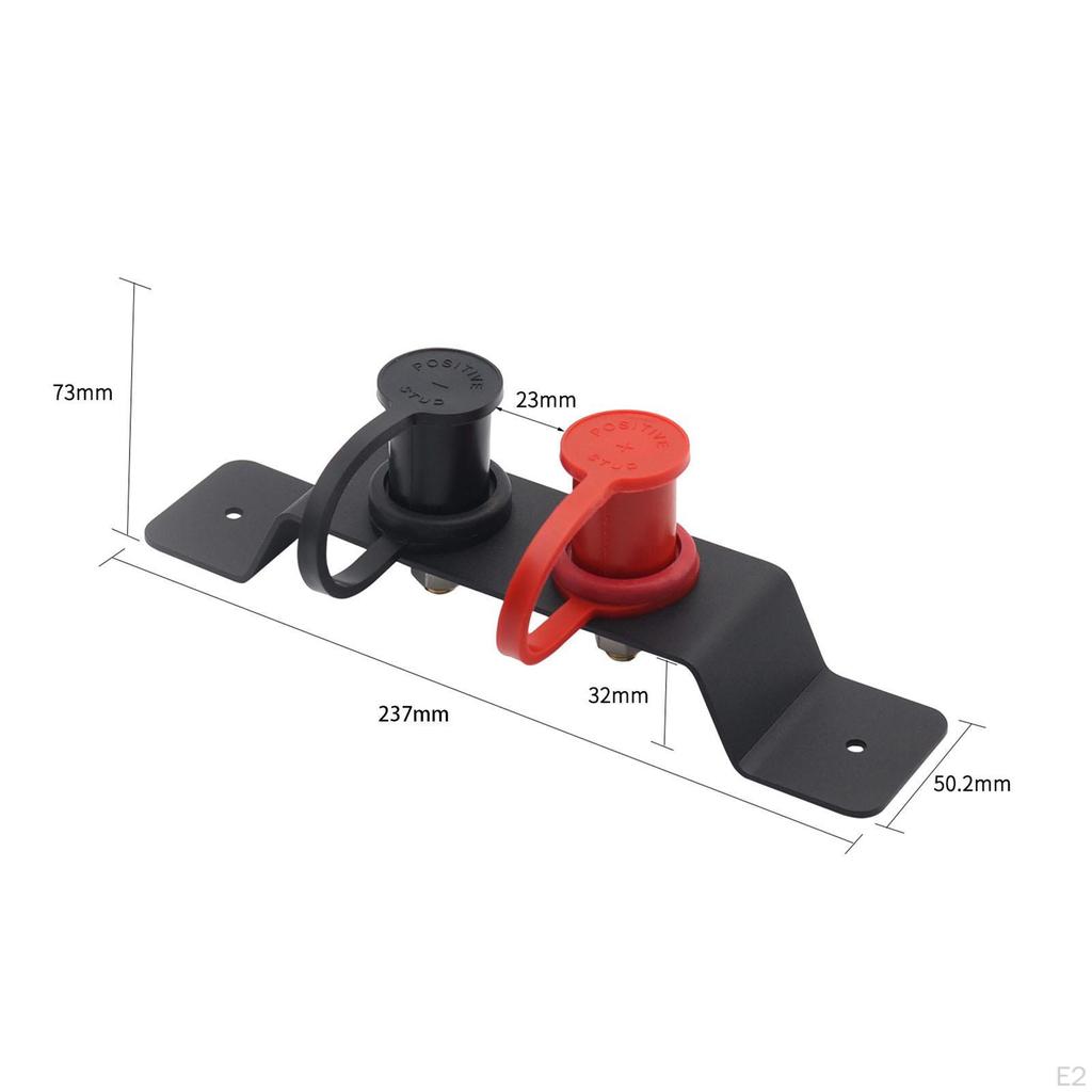 Terminals Relocation Kit Batterie Jump Post Starter Jumper für Auto