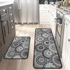 Retro Style Kitchen Floor Mat – Dirt-Resistant, Decorative, and Draining Door Mat