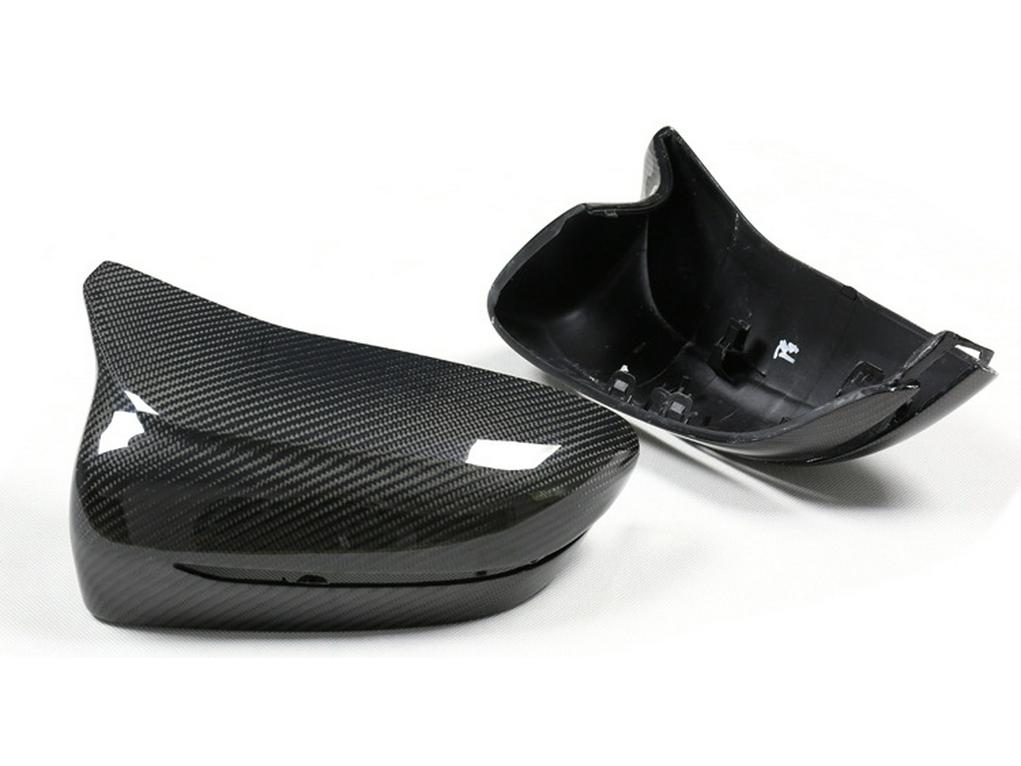 Compatible with BAOMA 7 Series G30 G38, New 5 Series M5F90 Carbon Fiber Rearview Mirror Frame