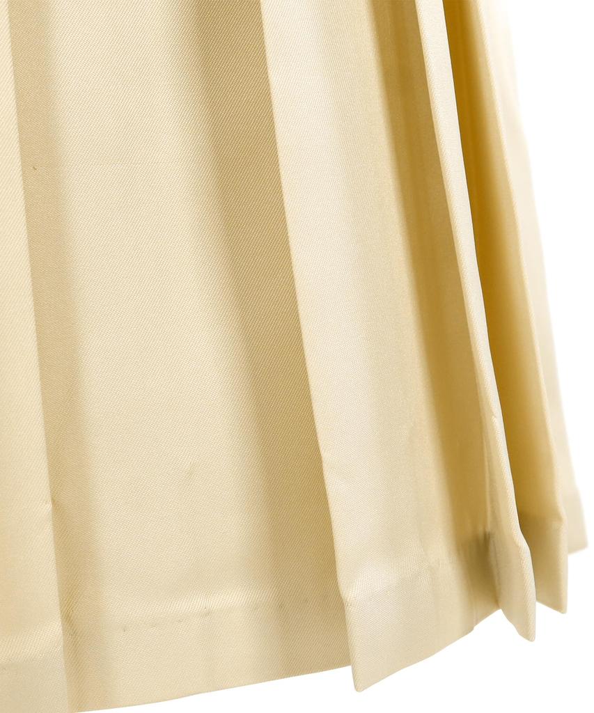 Graduation Ceremony Hakama Lace String Plain Single Item Junior [KYOETSU] (12.Ivory, 80cm)