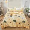 Cute Cartoon Polar Bear Summer Quilt Skin-friendly Comfortable Animals Print Air Conditioning Quilted Quilt for Kids Boys Girls
