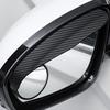 Car Rearview Mirror Rain Eyebrow Mini Round Mirror Integrated Rain Visor Carbon Mirror Fiber Sun Cover Side Automob Accesso E4H7