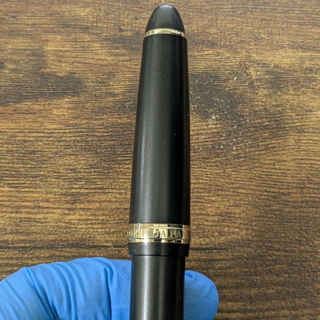 Used Sailor NAG Fountain Pen Profit 21 Matte N-MF Naginata-Togi 21K