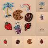 Cartoon Fabric Stickers DIY Clothing Accessory Fabric Stickers Embroidery Sew Iron On Patch Badge Bag Clothes Fabric Applique