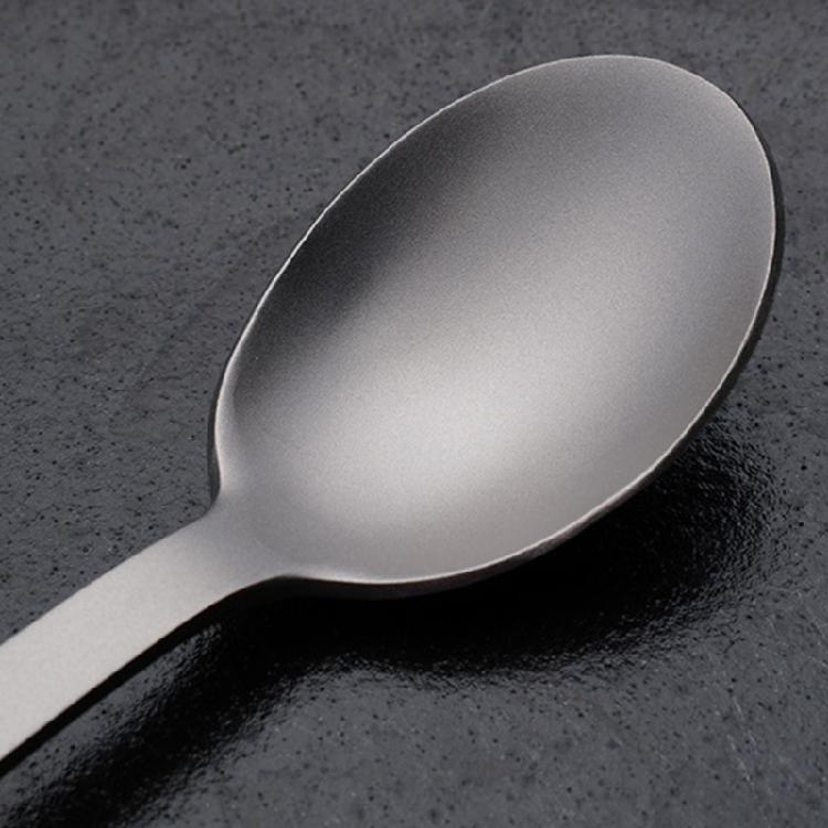 Metal Spoon Fork Chopsticks Set Portable Outdoor Picnic Cutlery Light Weight Tableware Travel Utensils Easy To Clean