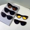 Vintage Cat Eye Sunglasses Women  New Fashion Outdoor Decor Shades Trendy Luxury Brand Designer Anti-UV Sun Glasses
