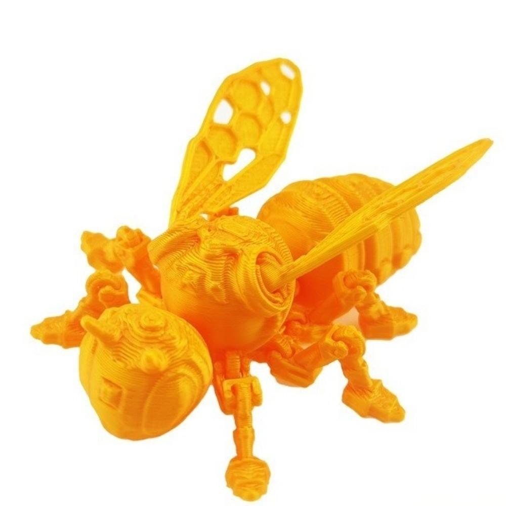 Movable Joint Mechanical Bee Toy Wing Joints Movable Joint Insect Toy  Home Decorations