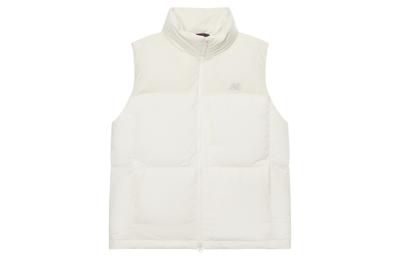 Lifestyle Casual Collection FW24 Goose Down Vest Unisex White NJE42011-IV