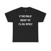 T-shirt Parlay - Si ce Parlay ne passe pas, je me tue - Streetwear en coton drôle