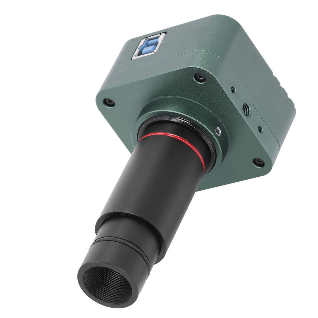 Electronic Microscope Camera 4K 8MP USB3.0 Electronic Digital Eyepiece with 0.5X Lens and 30mm 30.5m