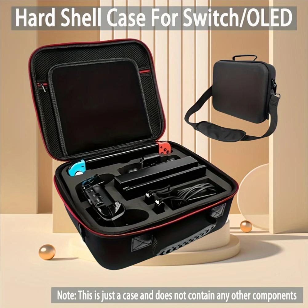 Hard Shell Carrying Bag For Switch Console & Accessories&Game console storage bag Large Carrying Case For Switch/ OLED