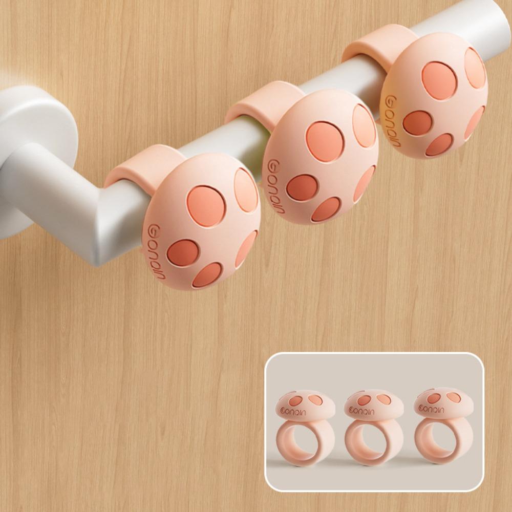 1/2/3PCS Durable Silicone Door Stopper Self Adhesive Anti-Shock Doorstop Mute Guard Door Handle Bumper Furniture