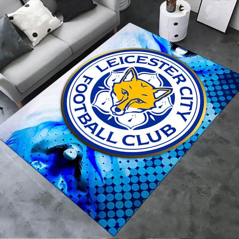2025 New leicester city football club Carpet Rug for Living Room Bedroom Home Sofa Decoration,Kids play Non-slip Floor Mat70