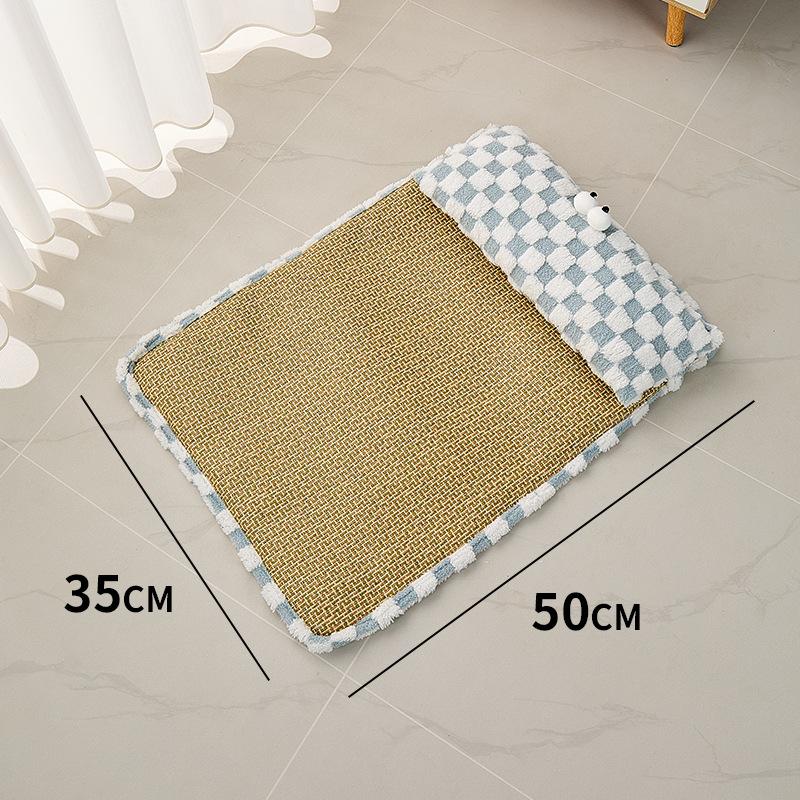 Cat's Nest, Suitable for All Seasons, Dog's Nest, Summer Coolpad, Cat's Sleeper Nest, Cat Bed, Dog Bed, Pet's Nest, Sleeper Nest, Dog Mat Sleeper
