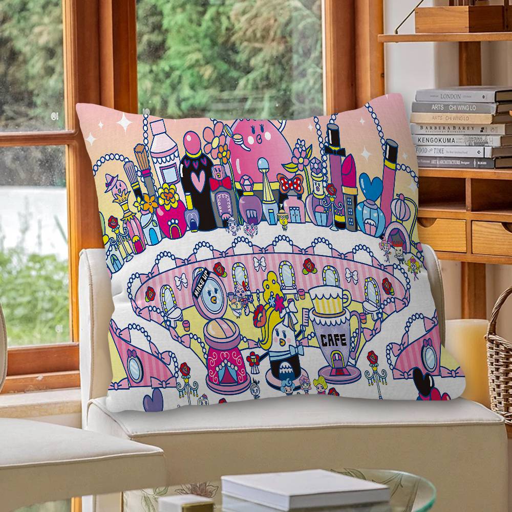 Game Cute Cartoon T-Tamagotchi Pillow Anime Pillow Sofa Bed Head Pillow Cover Cushion Cover 45x45 Cm Fashion