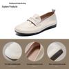 ZHR Women's Cowhide Slip-On Loafers