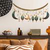 Alaba Festival Chandelier Star Moon Wall Sticker Home Mall Decorative Sticker Can Be Customized Pvc Self Adhesive
