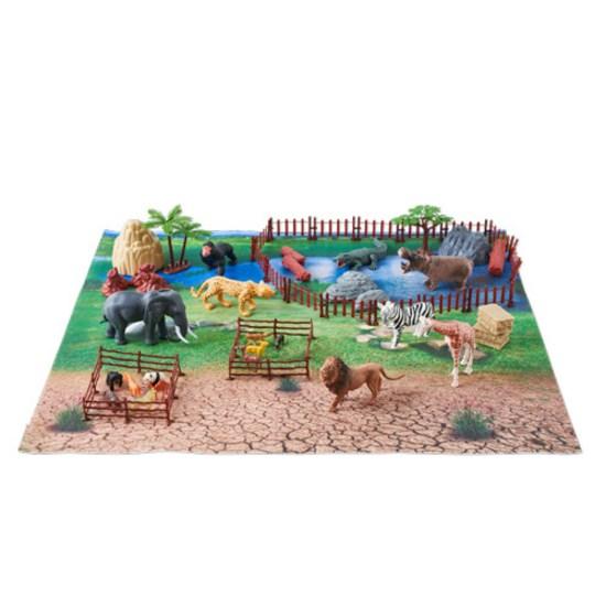My Little Tiger Figure Bucket Wild Animal 65p Set, popular toys in Korea
