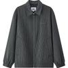 Semir Men's Plaid Textured Lapel Jacket