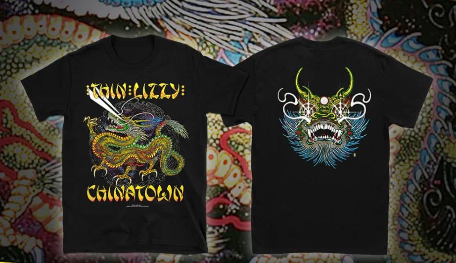 Thin Lizzy – Chinatown: Legendary Classic Rock T-Shirt S