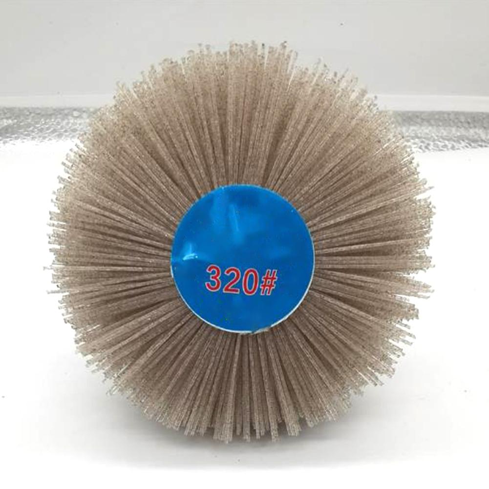 Nylon Wheel Brush for Woodcarving with 80mm Diameter for Precision Work