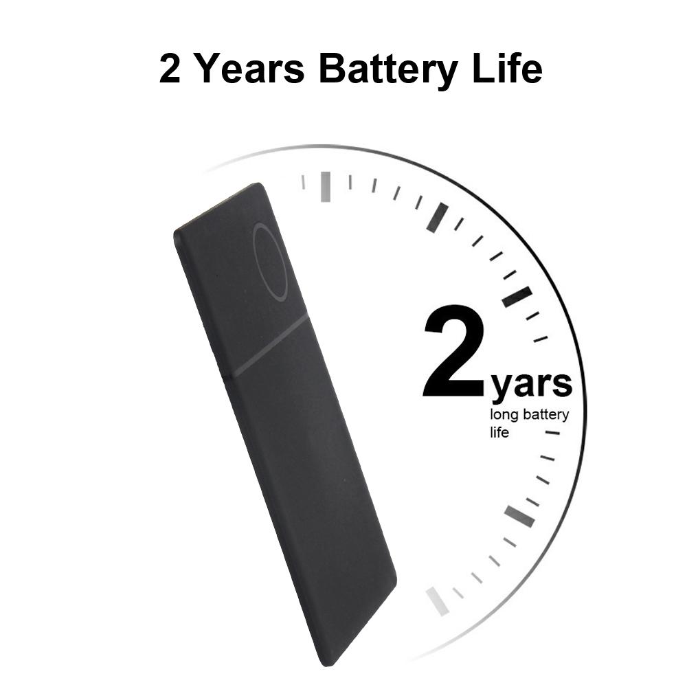 Lokalizator bagażu samochodowego dla zwierząt 1,9 mm Ultracienki bezprzewodowy lokalizator portfela Lokalizator kart inteligentnych dla iPhone'a Apple Znajdź moją aplikację Antyzagubiony