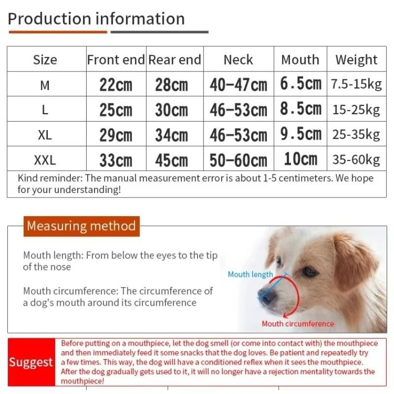 Adjustable Dog Muzzle Anti-biting Breathable Pet Mouth Mask Leather Metal Protection Cover Dog Muzzle Accessories Pet Supplies