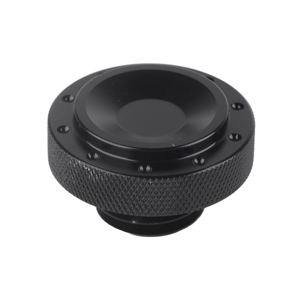 Aluminum Alloy Engine Oil Filler Cap Screw Plug Cover Fit for Scrambler Street Cup Noir