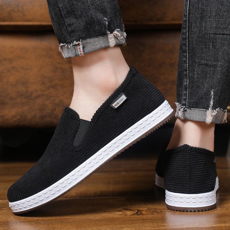 Shoes Spring new comfortable soft-soled cloth shoes medium non-slip and wear-resistant casual cloth shoes
