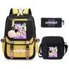 KPop Demon Hunters Korean version of student school bag children's backpack pencil bag set