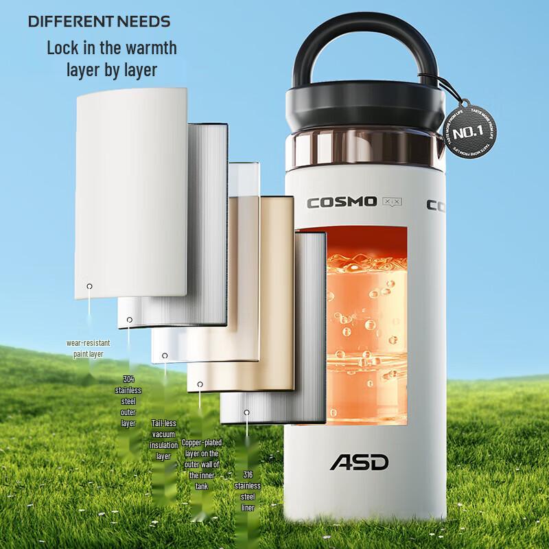 ASD 316 Stainless Steel Portable Insulated Mug