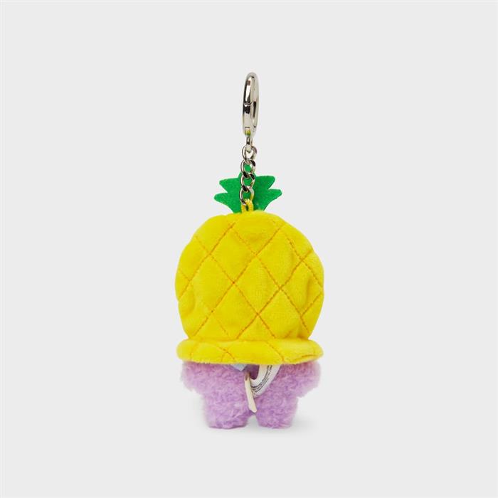 LINE FRIENDS BT21 MANG Mini Minini Pineapple Fruit Plush Keychain