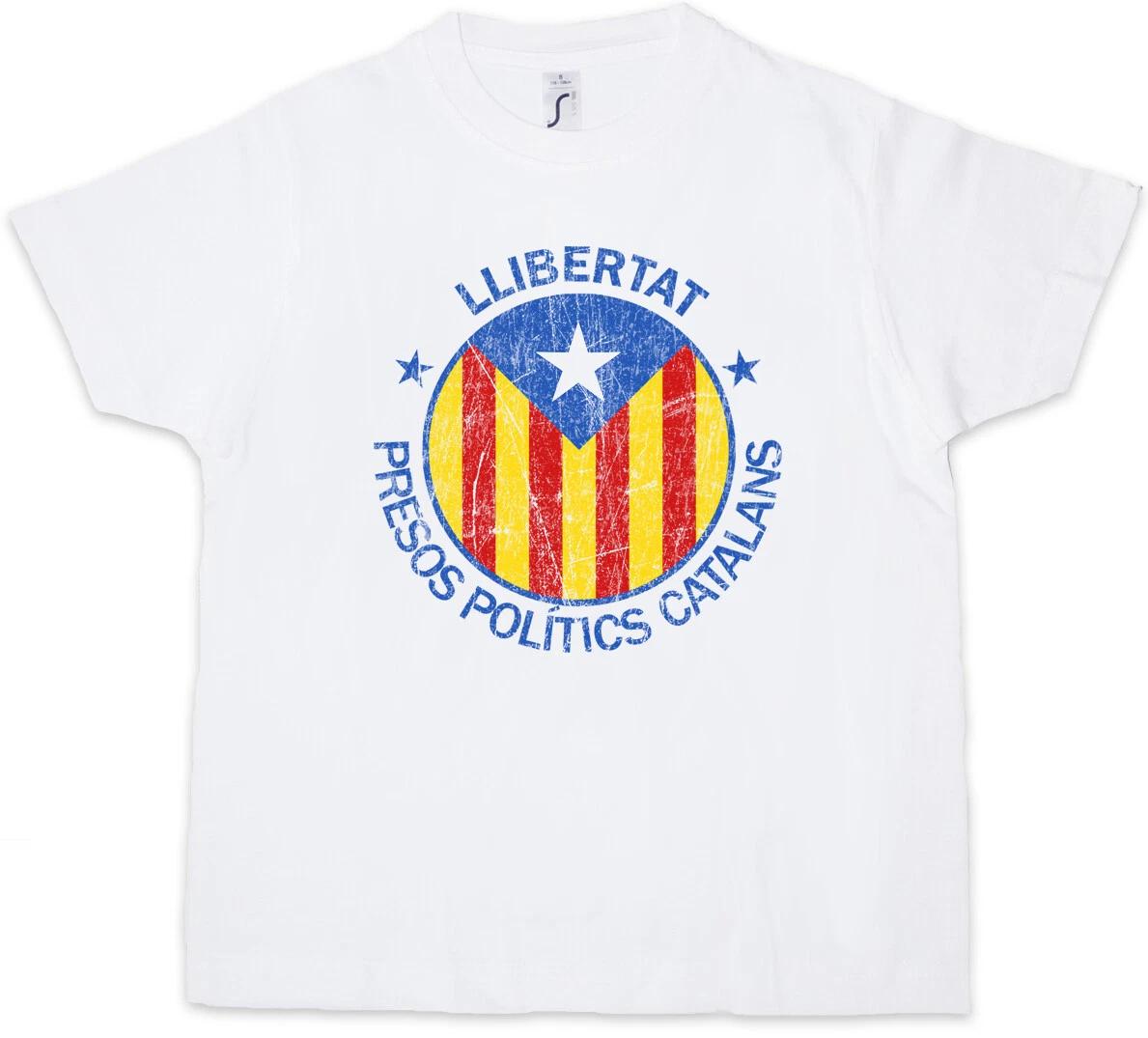 LLIBERTAT CATALONIA Kids Boys kids boys T-Shirt Freedom for Free Catalonia Flag 100