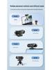 4K Ultra HD Live Streaming Camera with Microphone for Desktop, Online Classes, Conferences, and Beauty Sessions