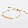 Stylish Simple and Versatile Titanium Steel Bracelet Niche Adjustable Jewelry